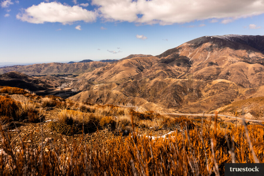 Southern alps mountains Canterbury