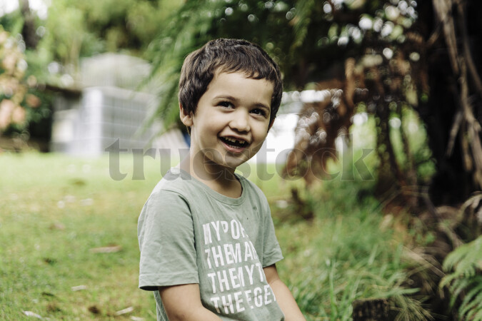Portrait of Young Boy