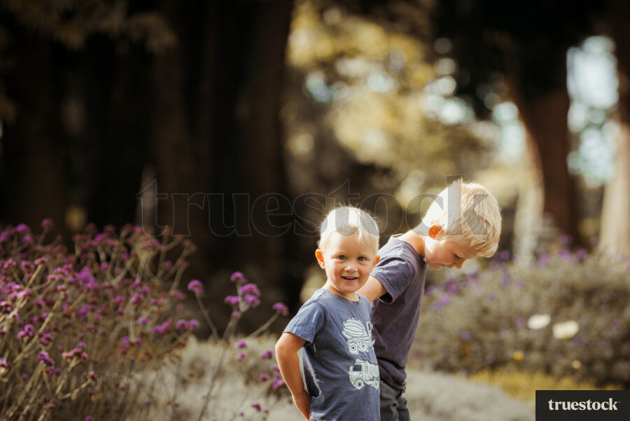 Kids Outside In Darfield