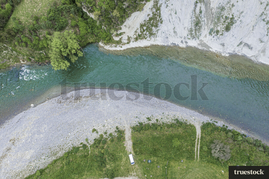 Top-down Mangaweka Gorge