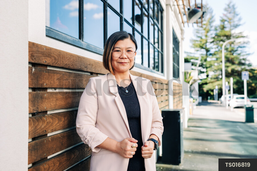 Portrait of businesswoman