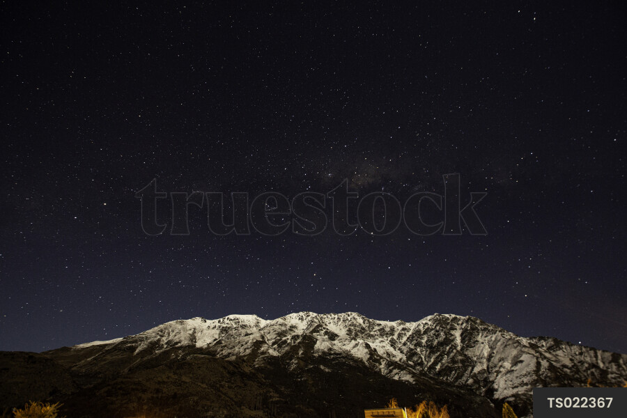 Starry Night Landscape