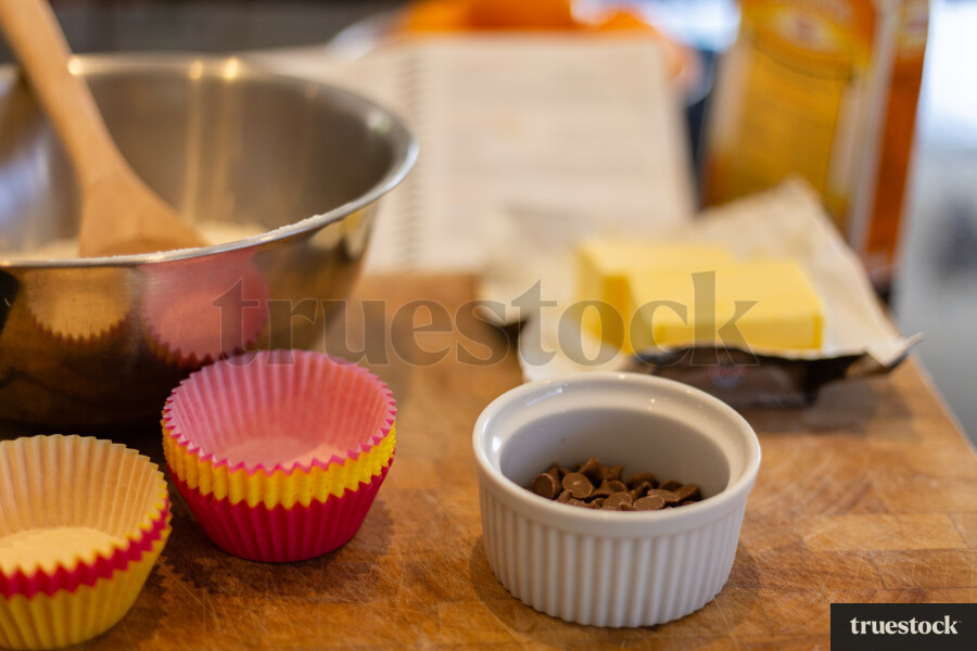 Ingredients for muffins