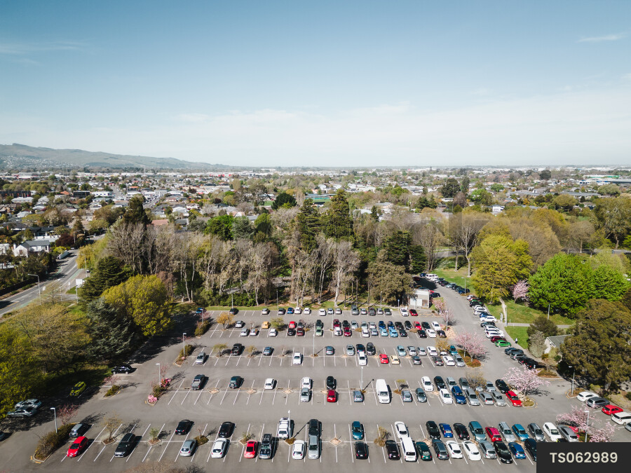 Aerial View of Christchurch