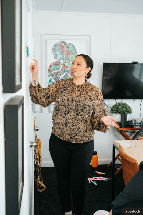 Woman Giving Presentation