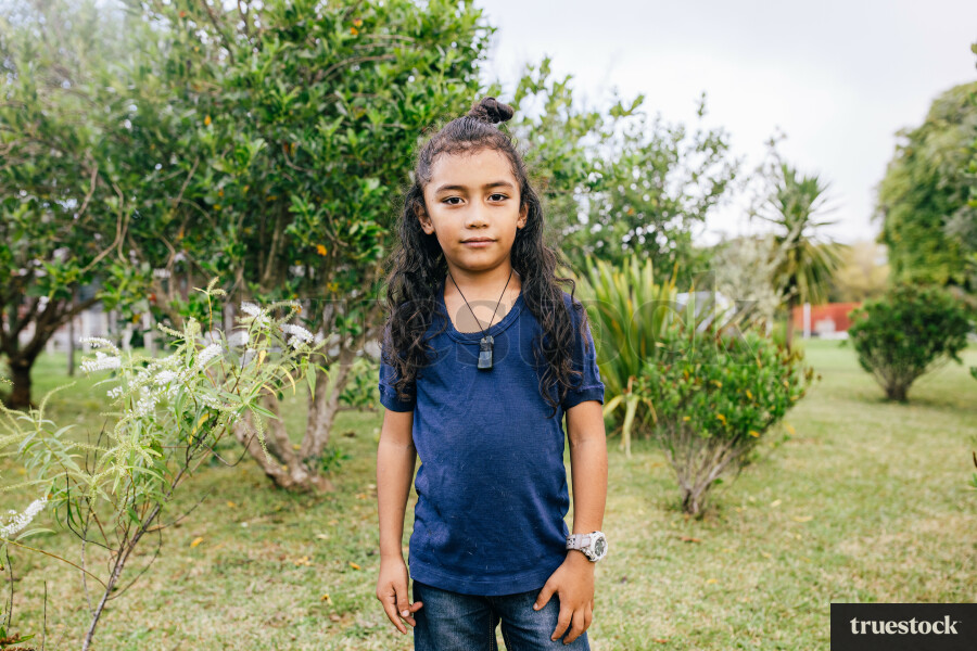 Māori Boy on a Marae in Gisborne
