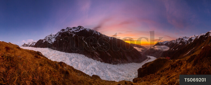 Fox Glacier landscape