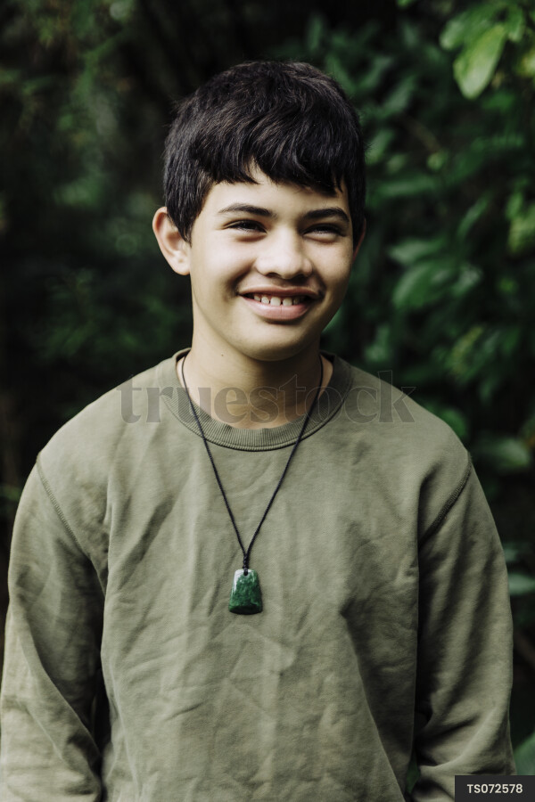 Portrait of Young Boy