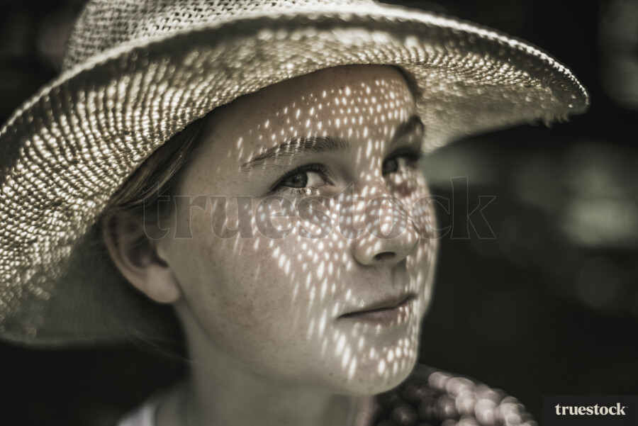Girl in a Sunhat