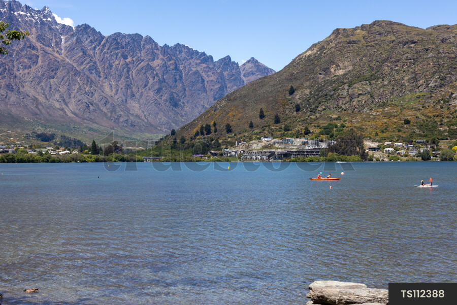 Queenstown Lake Landscape
