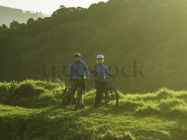 Couple with Bikes