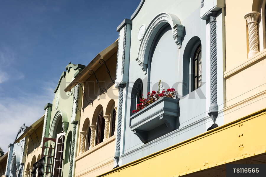 Pastel Coloured Buildings