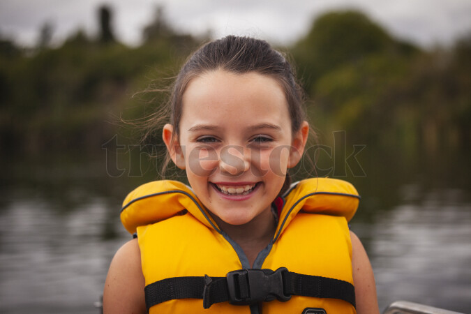 Girl on Boat