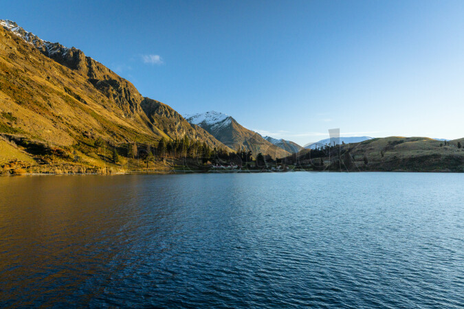 Queenstown Lake Landscape