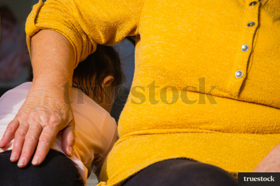 Grandma with her Granddaughter