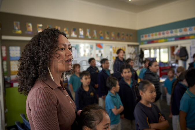 Kids Learning Haka