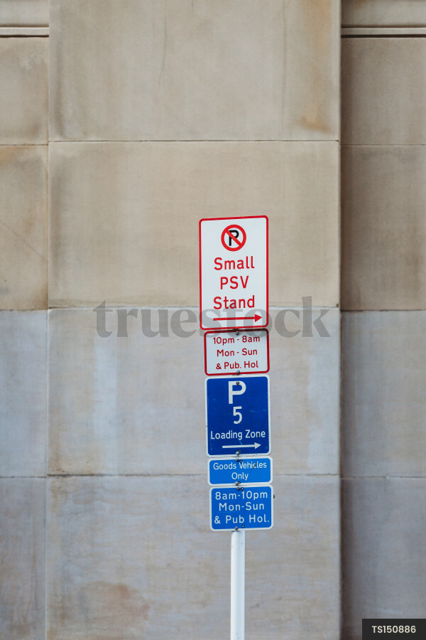 Road sign in Auckland