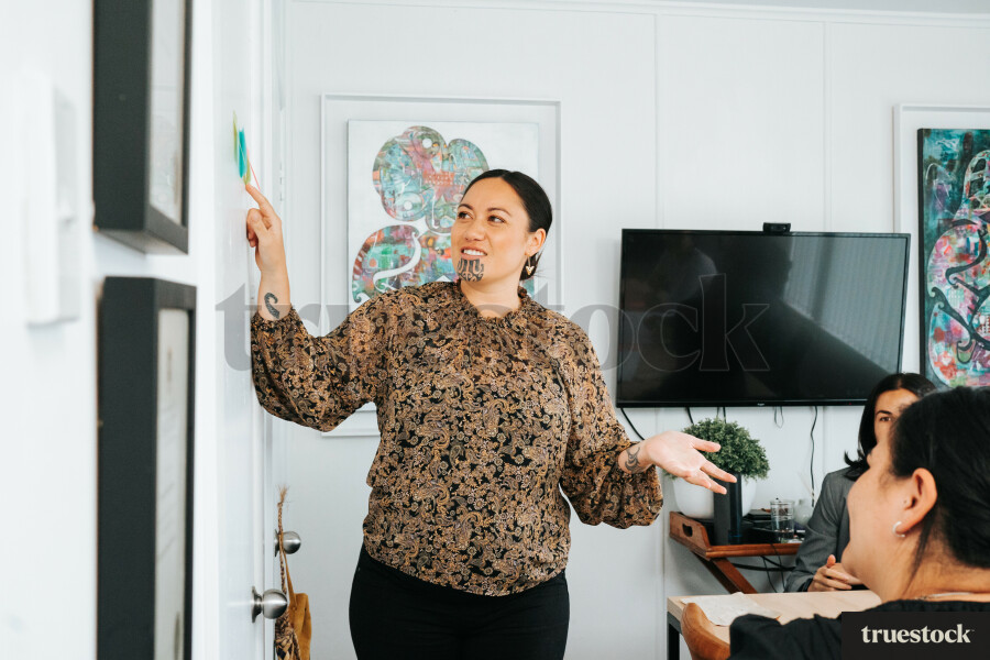 Woman Giving Presentation
