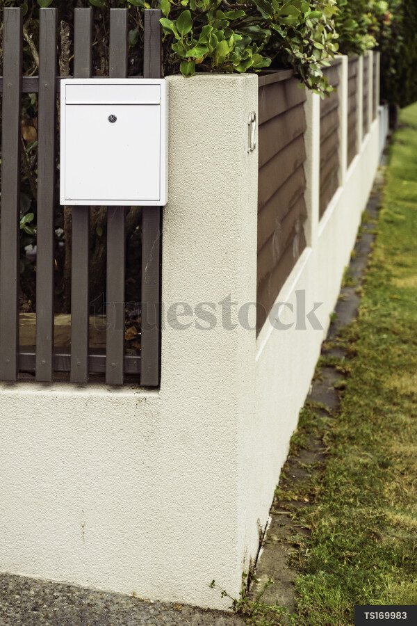 Mail box of house