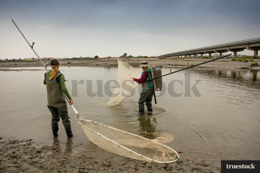 Whitebaiting on the West Coast