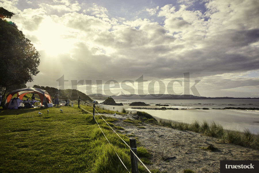 Camping at Tāwharanui Peninsula