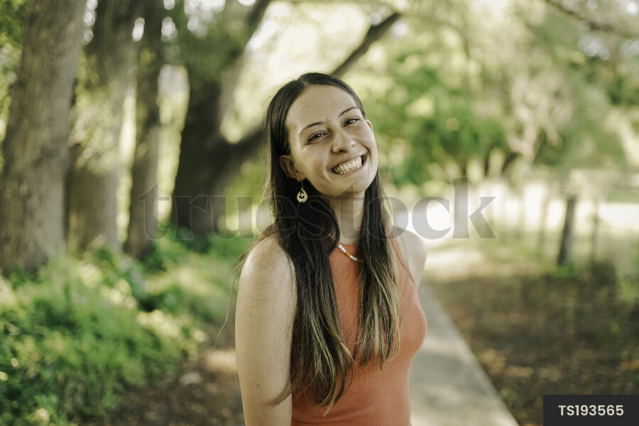 Portrait of Woman at a Reserve