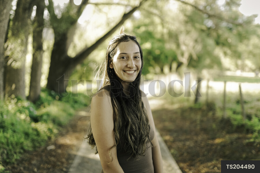 Portrait of Woman at a Reserve