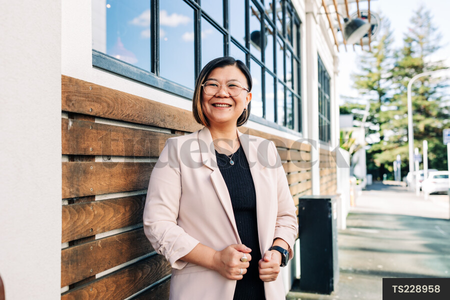 Portrait of businesswoman