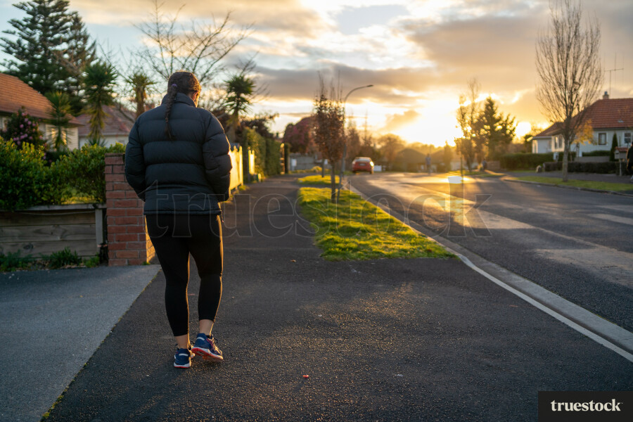 Walking in surburbia