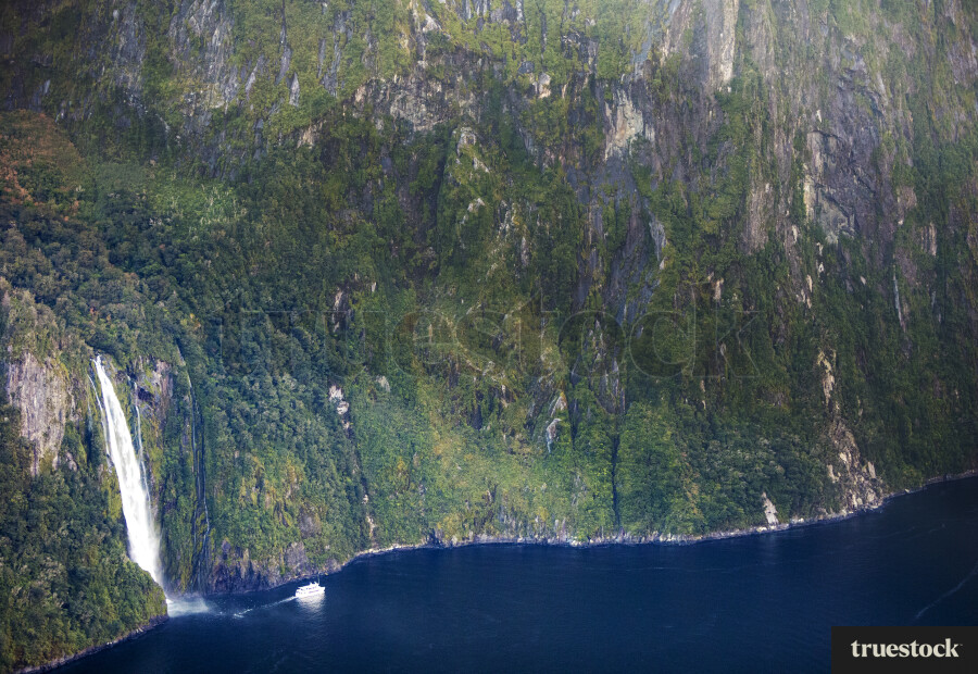 Milford Sound Waterfall