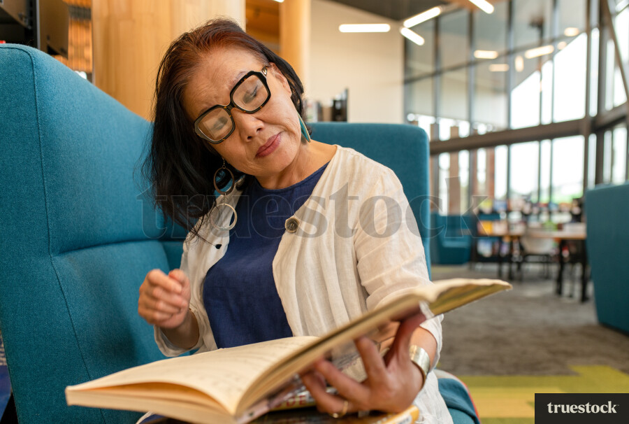 Woman Reading Book