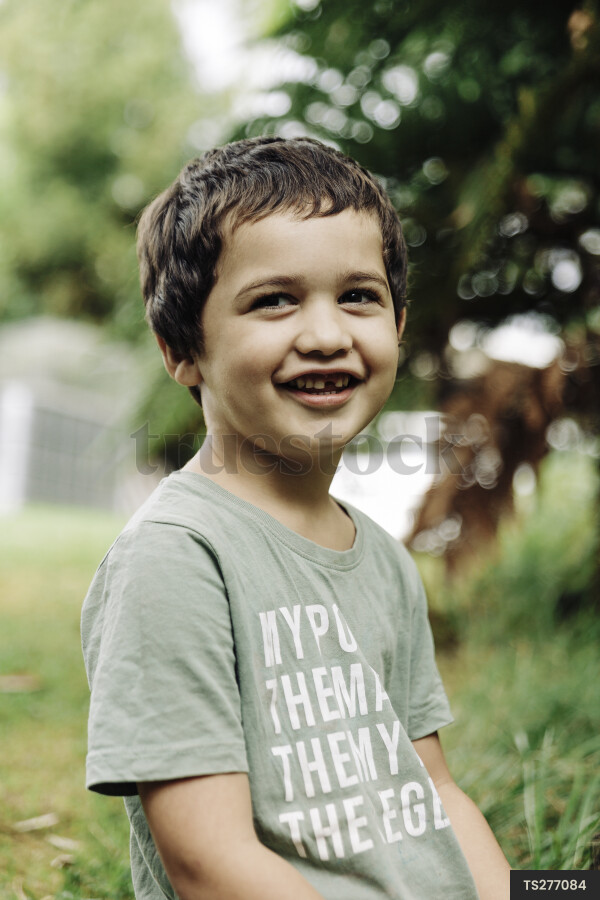Portrait of Young Boy
