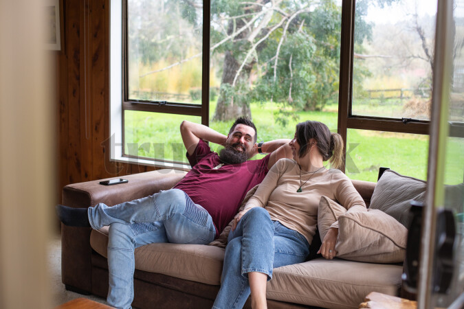 Couple on Couch