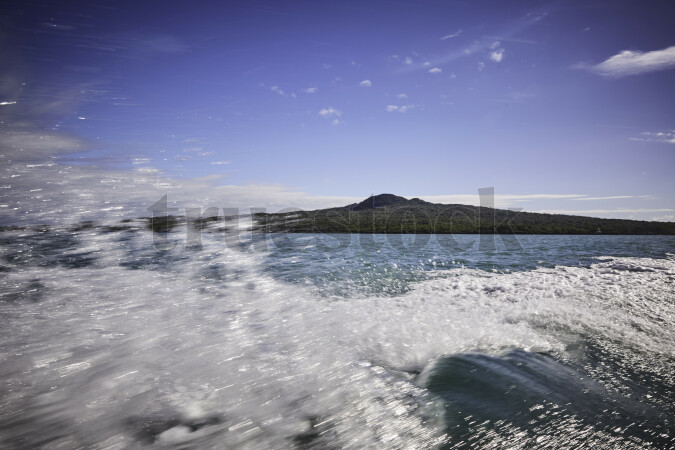 Rangitoto Island from the Water