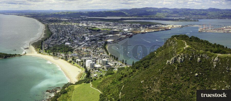 Aerial View of Mt Maunganui