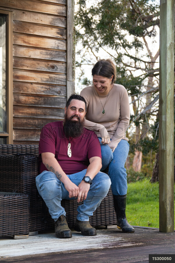 Couple on Porch