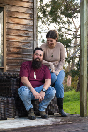 Couple on Porch