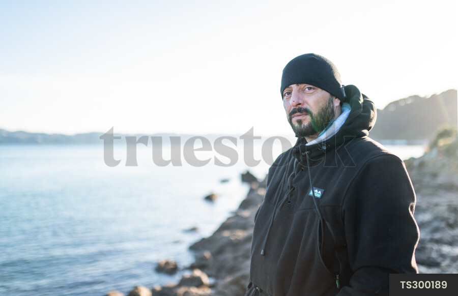Man Fishing in Wellington