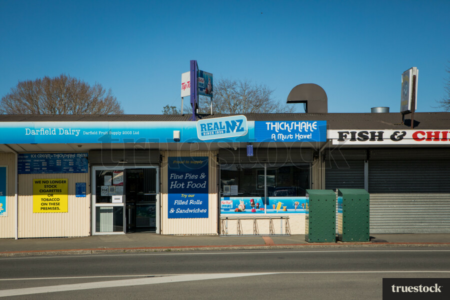 Local suburban shops