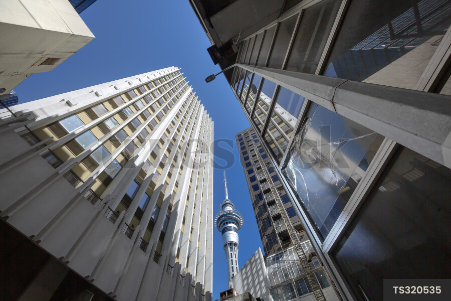 Sky Tower in Auckland city