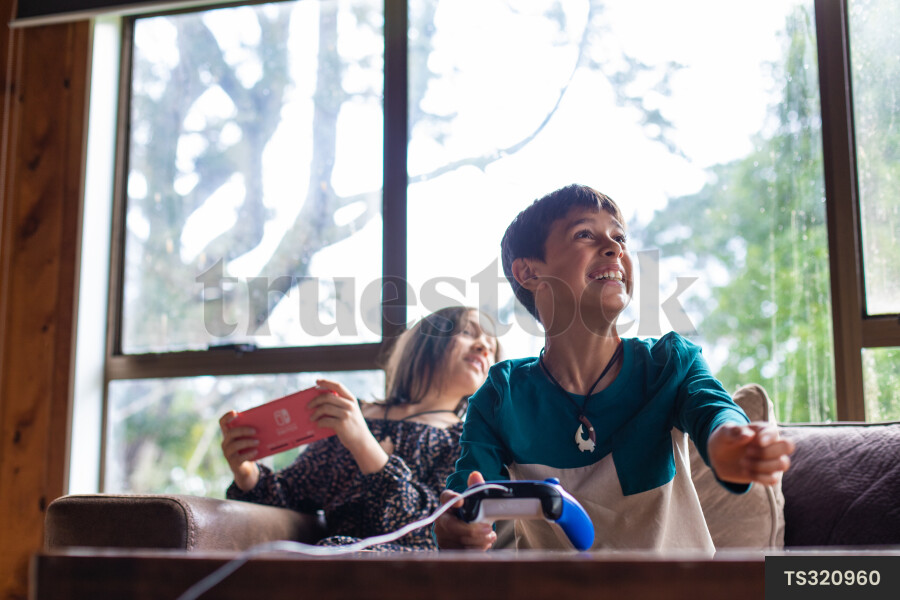 Kids Playing Video Games