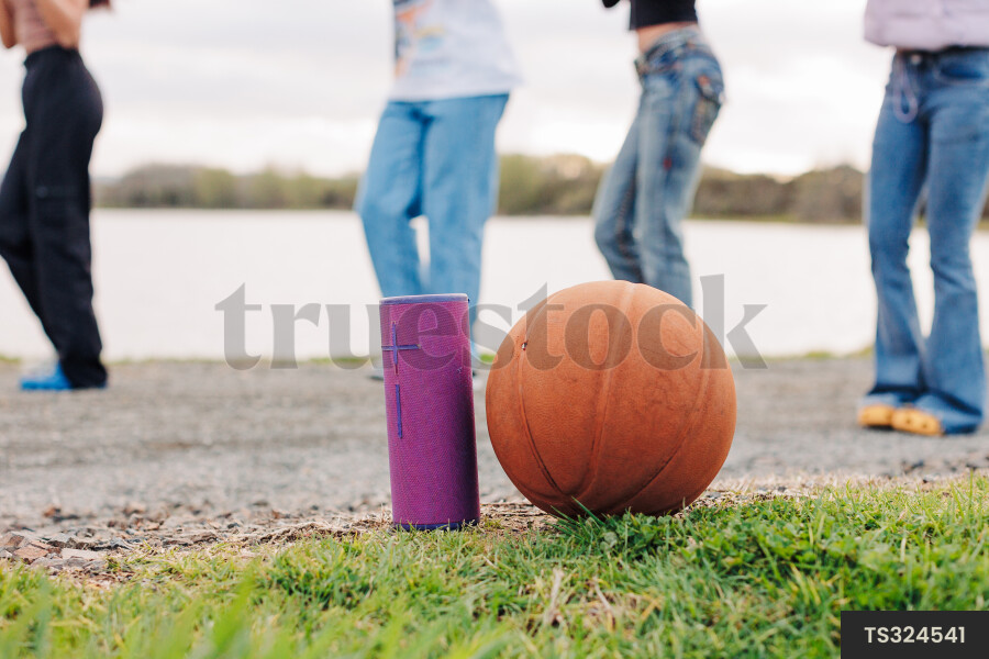 Friends Filming a Tik Tok