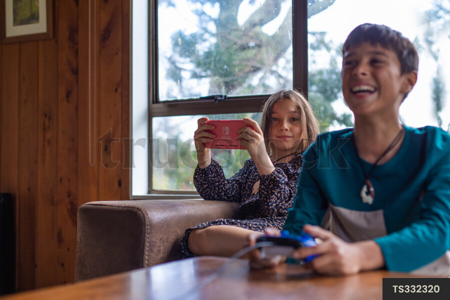 Kids Playing Video Games