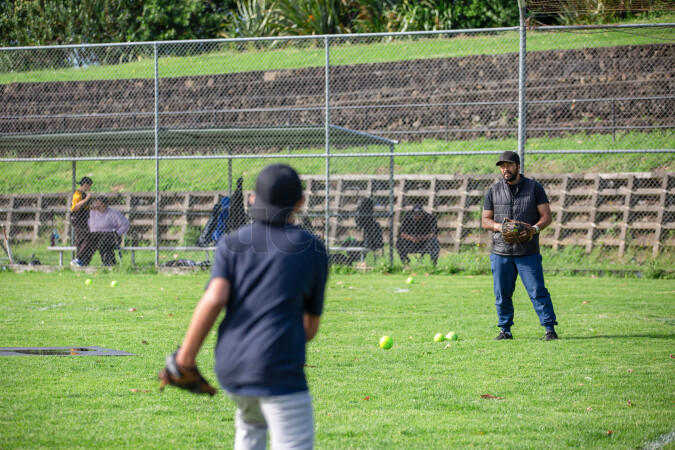 Player Throwing Softball