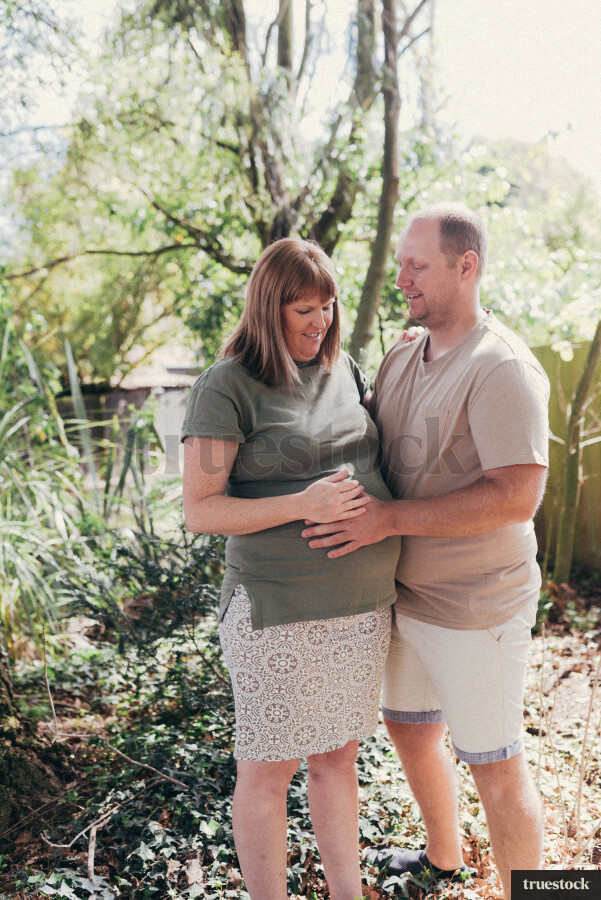 Husband with Pregnant Wife