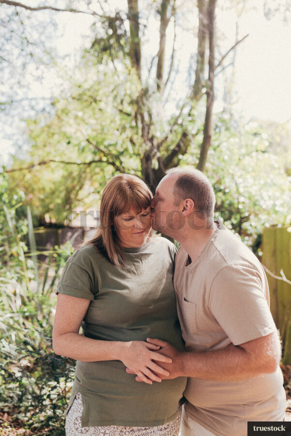 Husband with Pregnant Wife