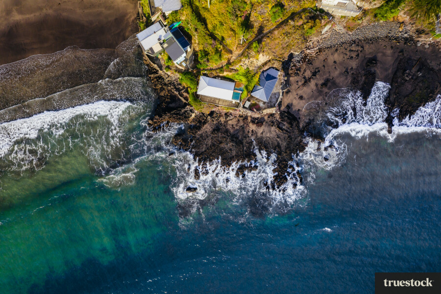 Bird's Eye View, Taylors Mistake Beach