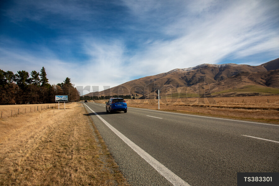 Car on Rural Road