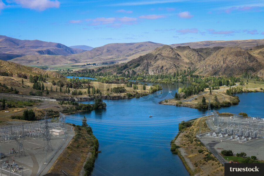 Lake Benmore Hydro Dam