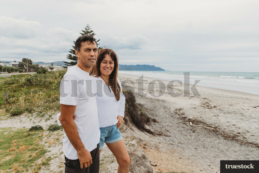 Couple At The Beach